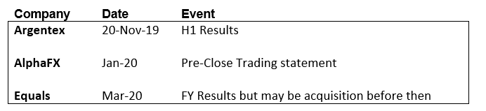 2019 10 14 Jeremy G Weekly Commentary Events