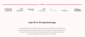 mpro5 is #notjustanapp