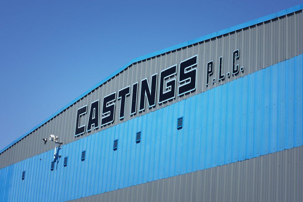 Exterior image of Castings PLC